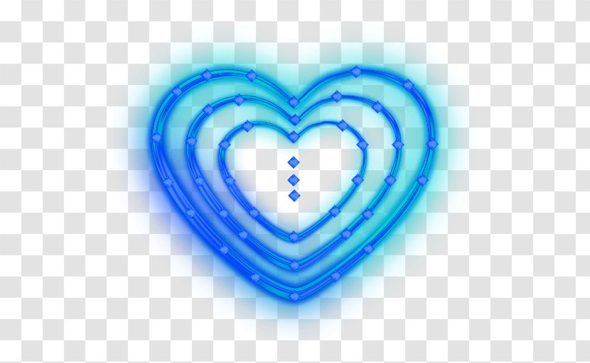 Electric Blue Cobalt Desktop Wallpaper Circle Font - Heart Brush Transparent PNG