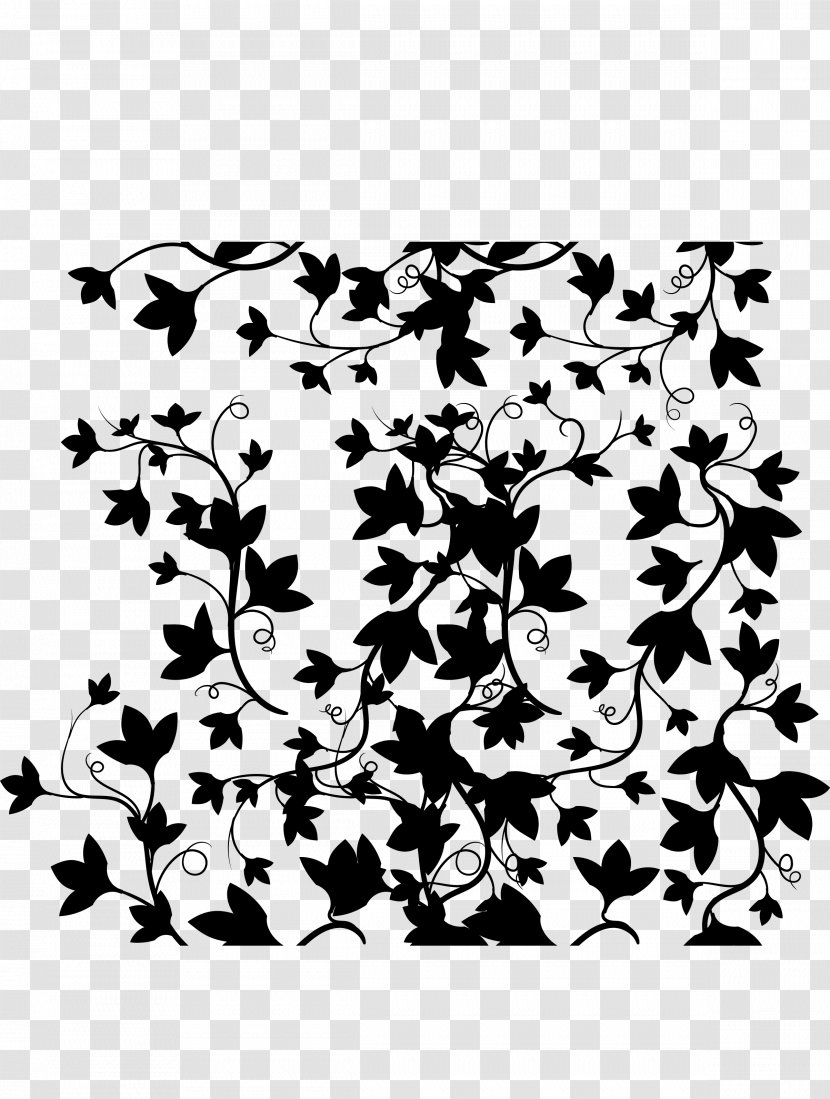 Pattern Symmetry Floral Design Font - Leaf - Branch Transparent PNG