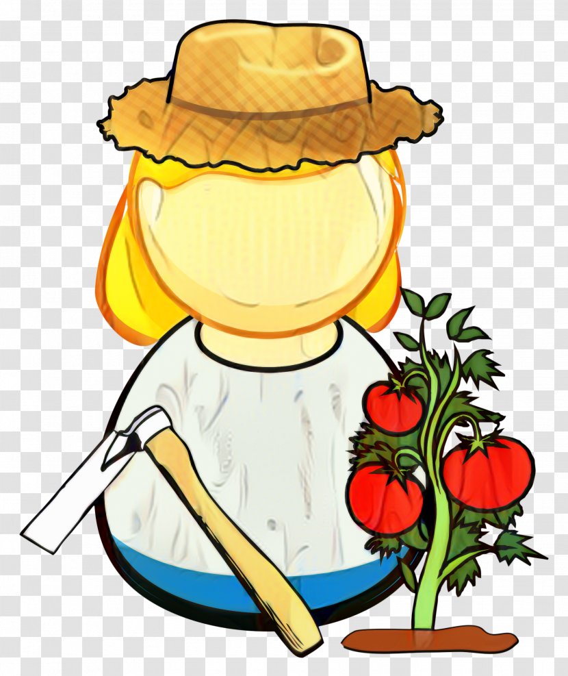 Flower Drawing - Agriculturist - Hat Transparent PNG