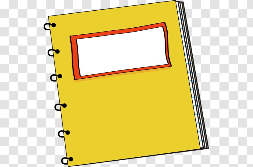 Paper Notebook Laptop Clip Art - School Supplies - Cliparts Transparent PNG