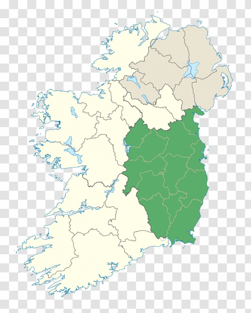 County Laois Ulster Connacht Wicklow Mountains Provinces Of Ireland - Kingdom Meath - Tree Transparent PNG