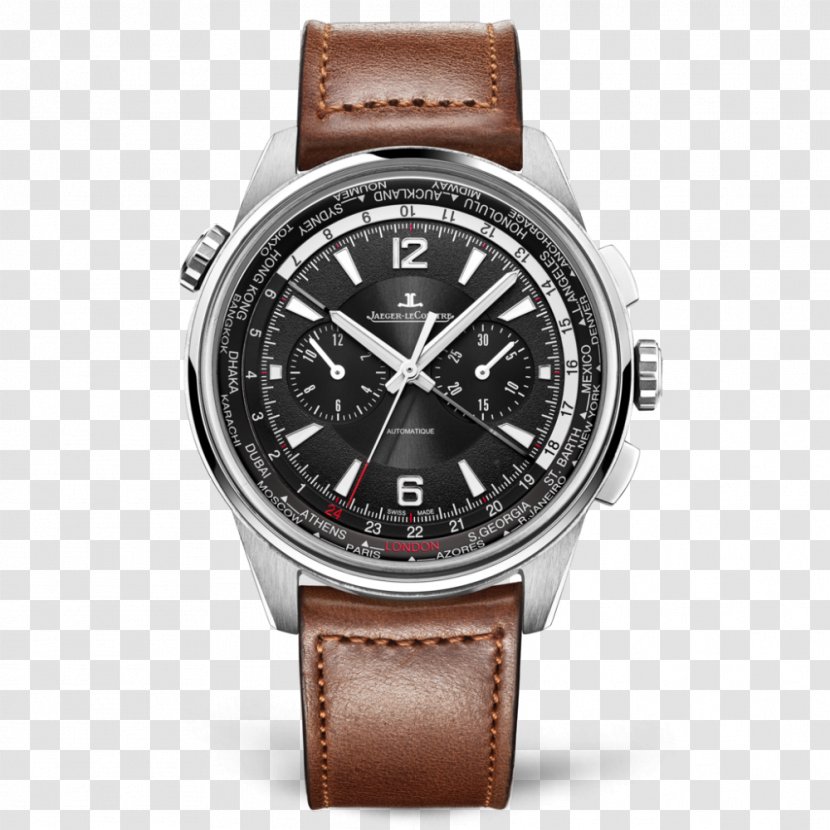 Jaeger-LeCoultre Chronograph Watch Complication Salon International De La Haute Horlogerie - Polaris Collection Transparent PNG
