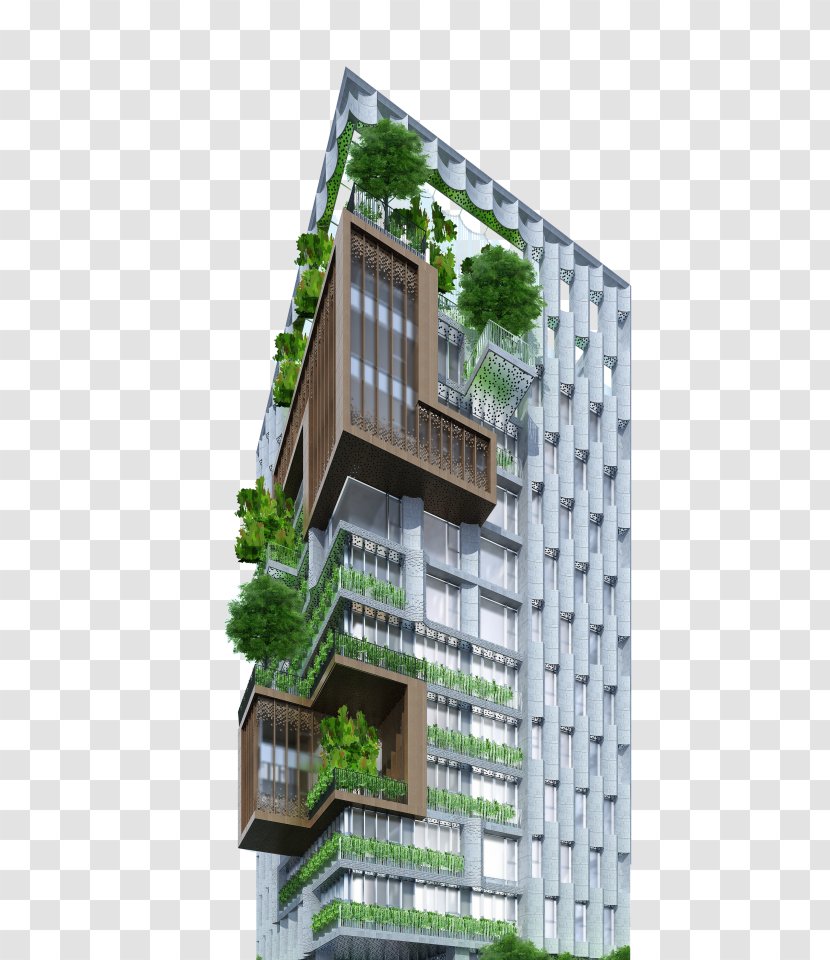 Urban Design Property Facade Mixed-use Condominium - Tang Hua Transparent PNG