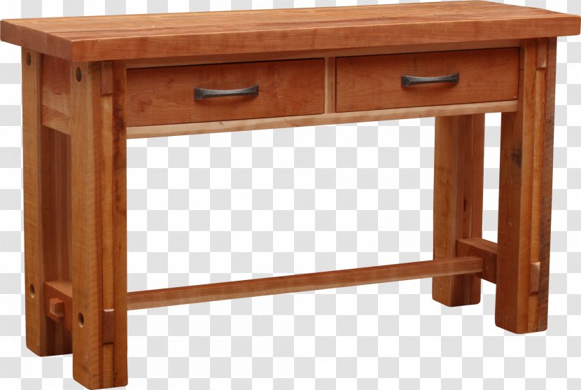 Table Desk Wood Stain Drawer - End Transparent PNG