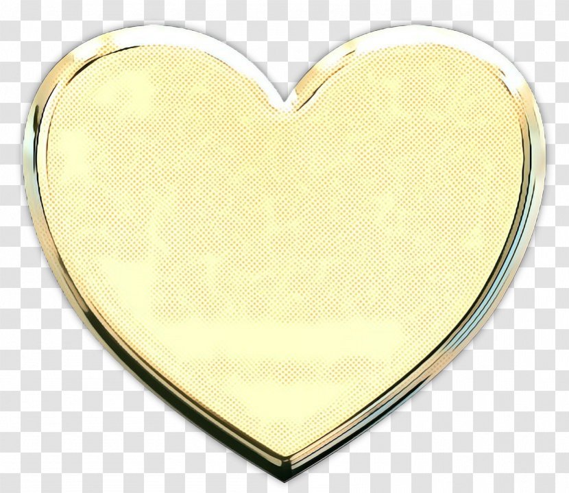 Vintage Heart - Retro - Fashion Accessory Beige Transparent PNG