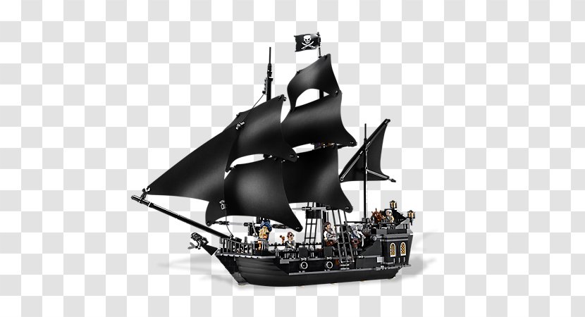 Lego Pirates Of The Caribbean: Video Game Queen Anne's Revenge LEGO 4184 Caribbean Black Pearl - Davy Jones Transparent PNG