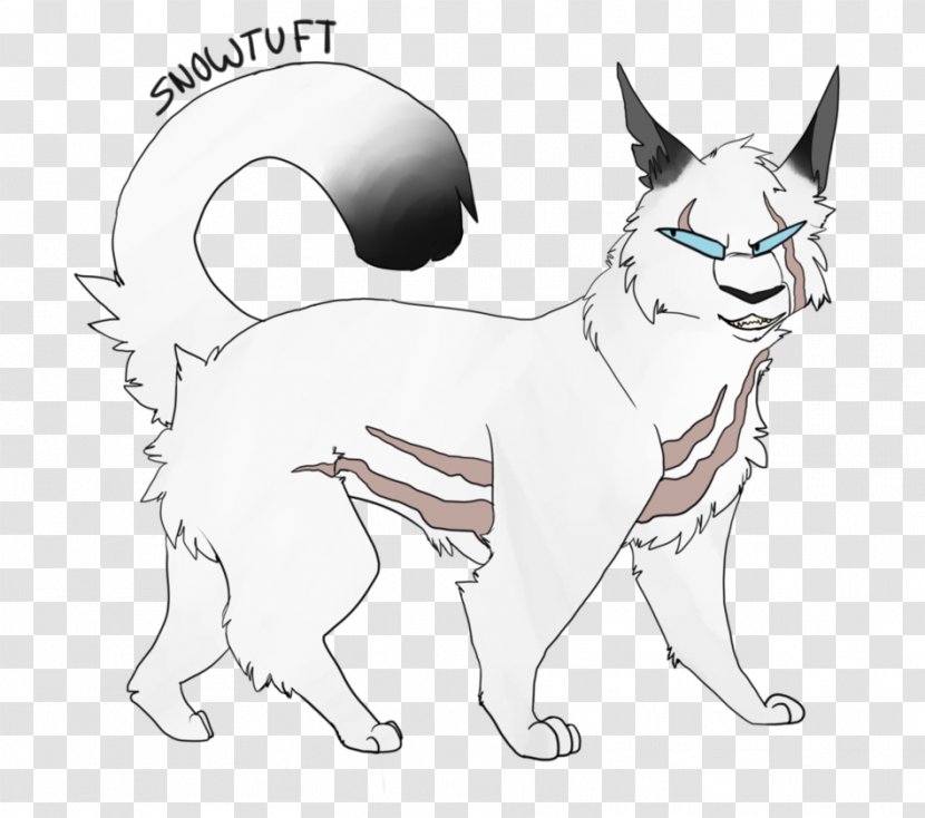 Cat Snowtuft Whiskers Drawing Warriors - Dog Breed Group Transparent PNG
