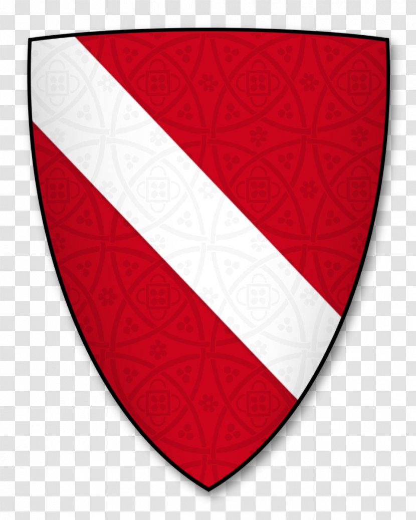 Roll Of Arms Coat Blazon Baron Aspilogia - Red - Inherited Transparent PNG