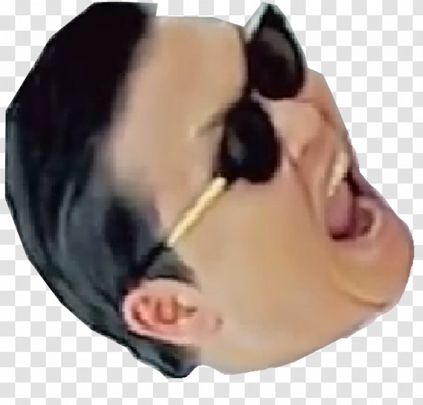 Nose PSY Face Chin Forehead - Psy Transparent PNG