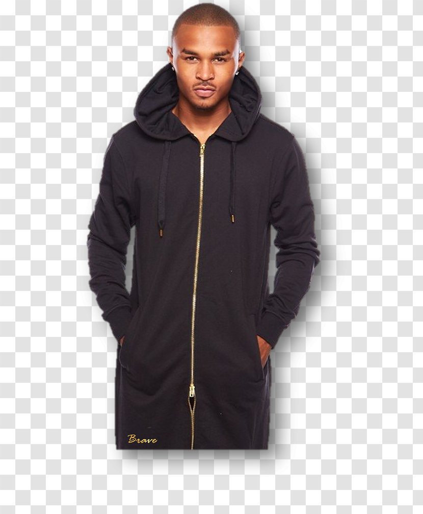 Hoodie Jacket Sleeve T-shirt - Frame - Clothes Zipper Transparent PNG