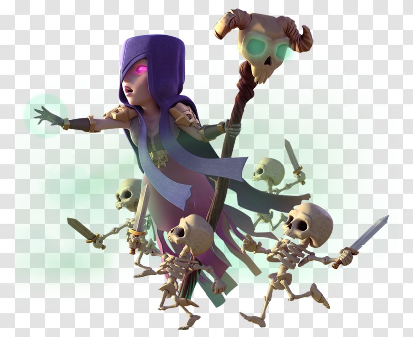 Clash Of Clans Royale Witchcraft Boom Beach - Toy Transparent PNG