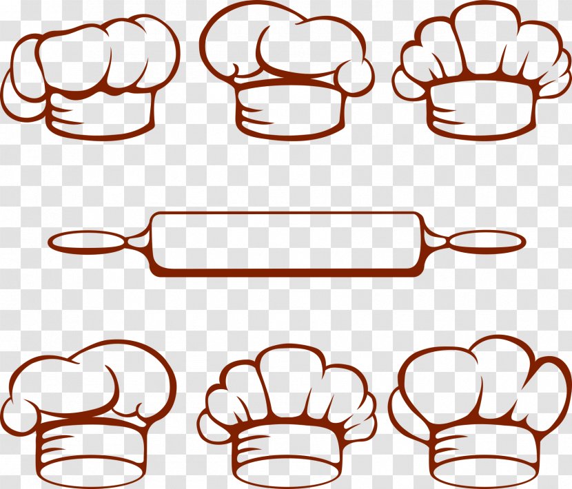 Bakery Euclidean Vector Cook Hat - Cup - Painted Chef's Transparent PNG