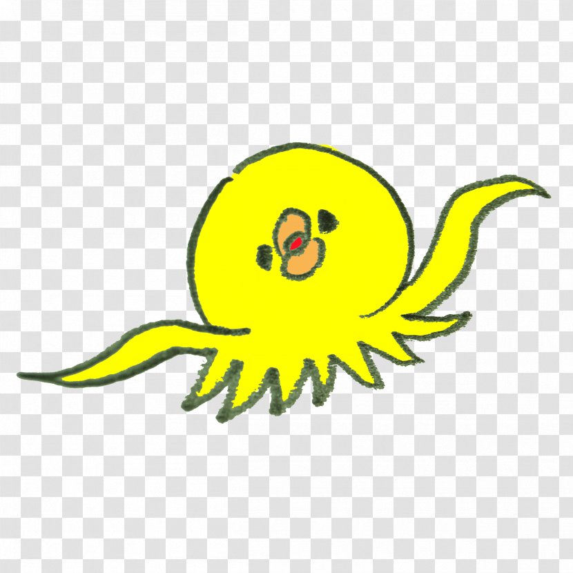 Octopus Takoyaki Kifaranga Clip Art - Yellow - Child Transparent PNG