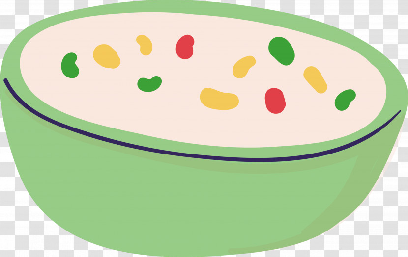 Green Tableware Oval Mitsui Cuisine M Transparent PNG