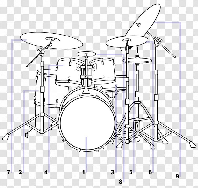 Bass Drums Percussion Snare - Frame Transparent PNG