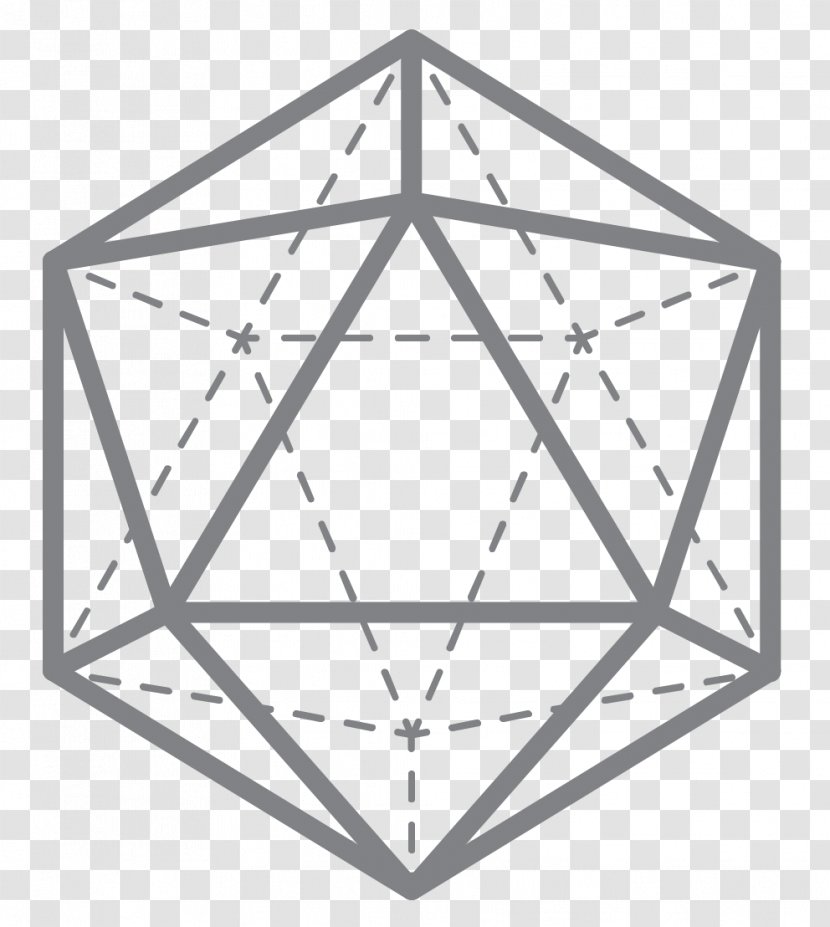 Metatron's Cube Icosahedron Platonic Solid - Snoring Transparent PNG