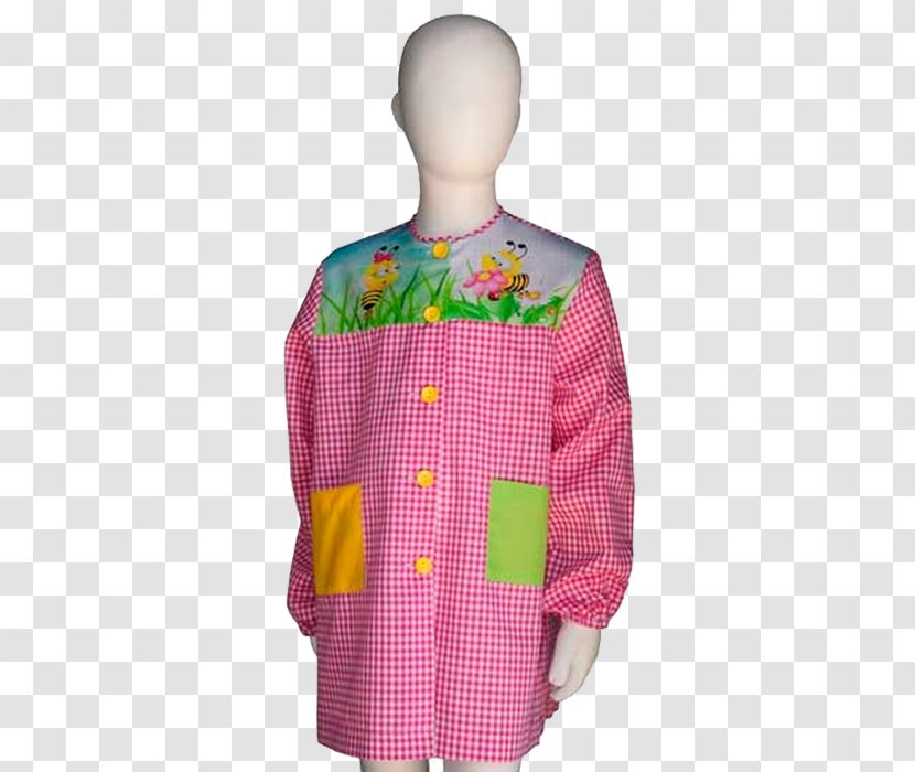 Sleeve Blouse Pink M Dress Outerwear - Magenta Transparent PNG