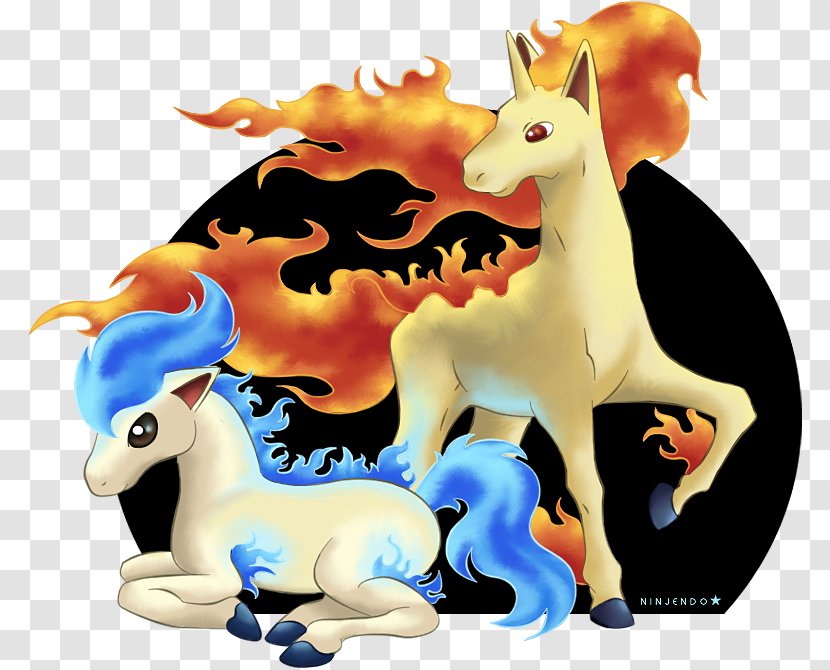 Pokémon X And Y Rapidash Ponyta - Livestock Transparent PNG