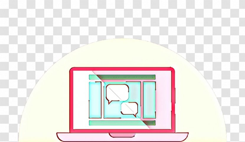 Pink Line Architecture Rectangle Table - Furniture - House Transparent PNG