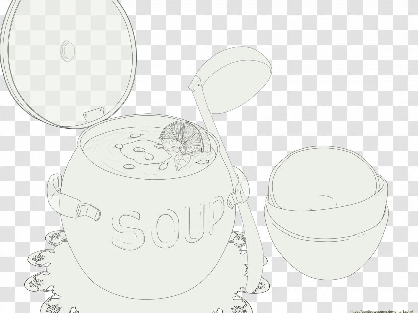 Material Pattern - Tableware - Pumpkin Soup Transparent PNG