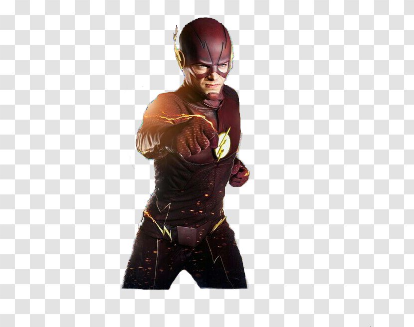The Flash Wally West Blue Lantern Corps CW - Costume Transparent PNG