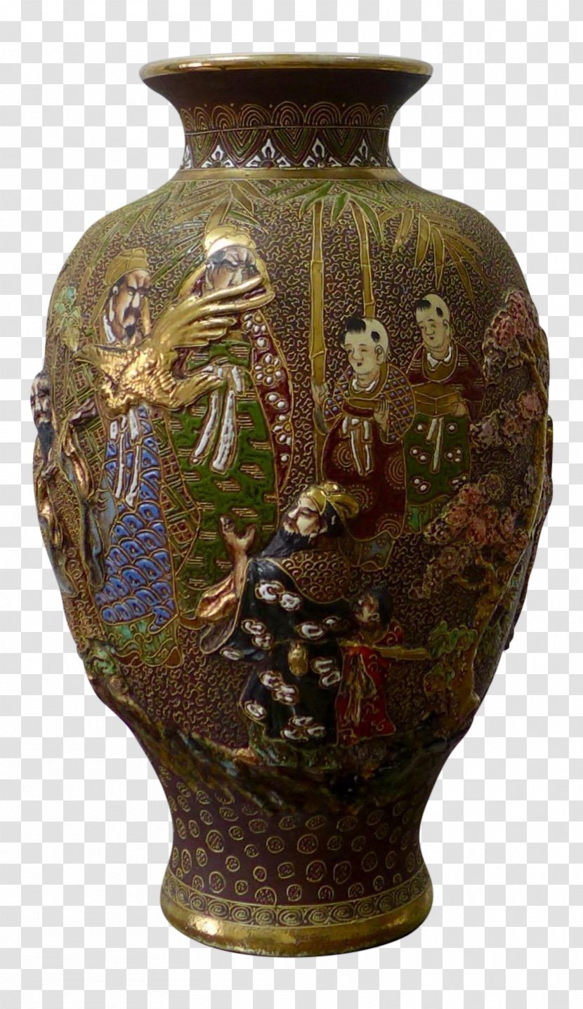 Vase Ceramic Pottery Urn Antique - Porcelain Transparent PNG