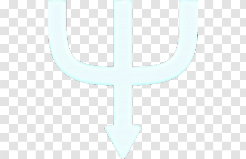 Cross Aqua Turquoise Teal Symbol Transparent PNG