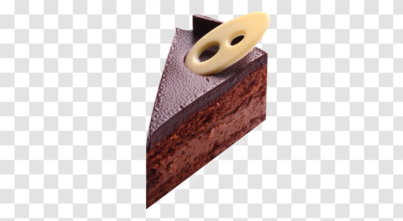 Rectangle - Slice Of Chocolate Cake Transparent PNG