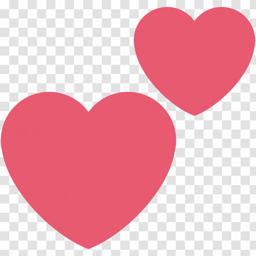 Emoji Broken Heart Symbol Sticker - Pink Transparent PNG