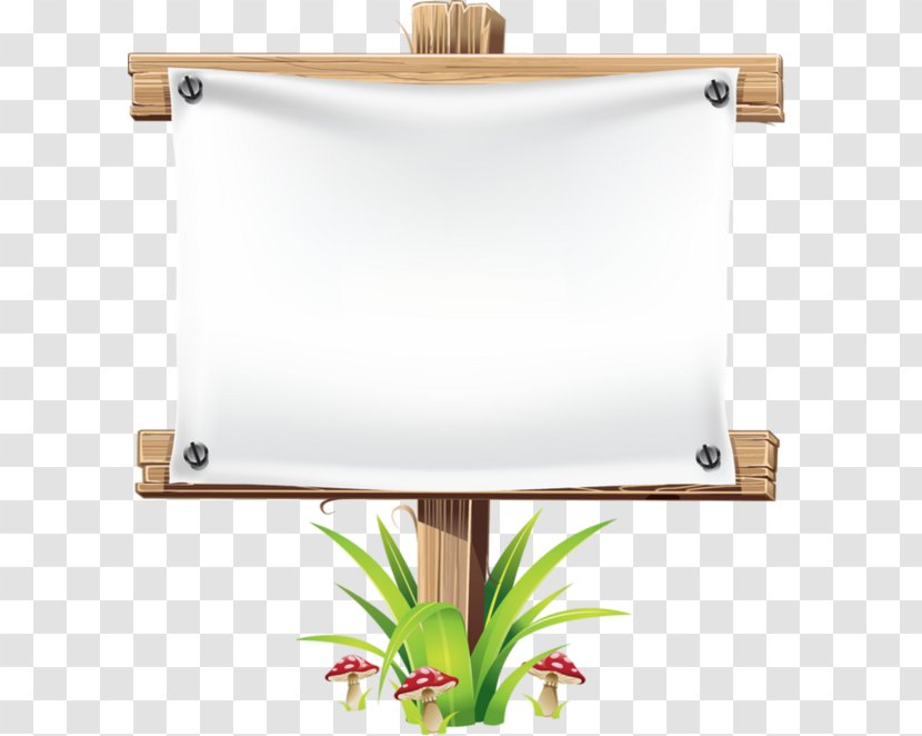 Clip Art - Photography - Wood Sign Board Transparent PNG
