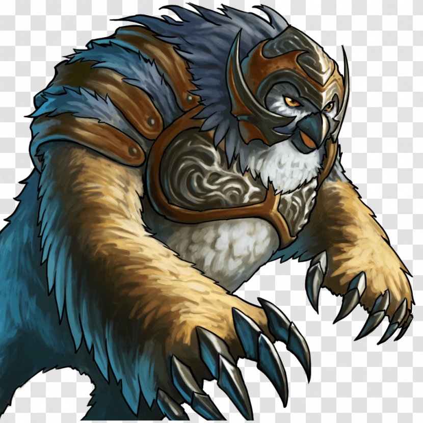 Gems Of War Owlbear World Warcraft Furry Fandom - Mythology - Bear Transparent PNG