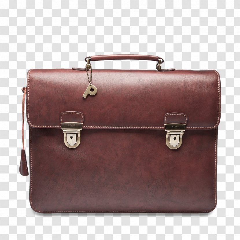 Briefcase Leather Handbag PICARD - Bag Transparent PNG