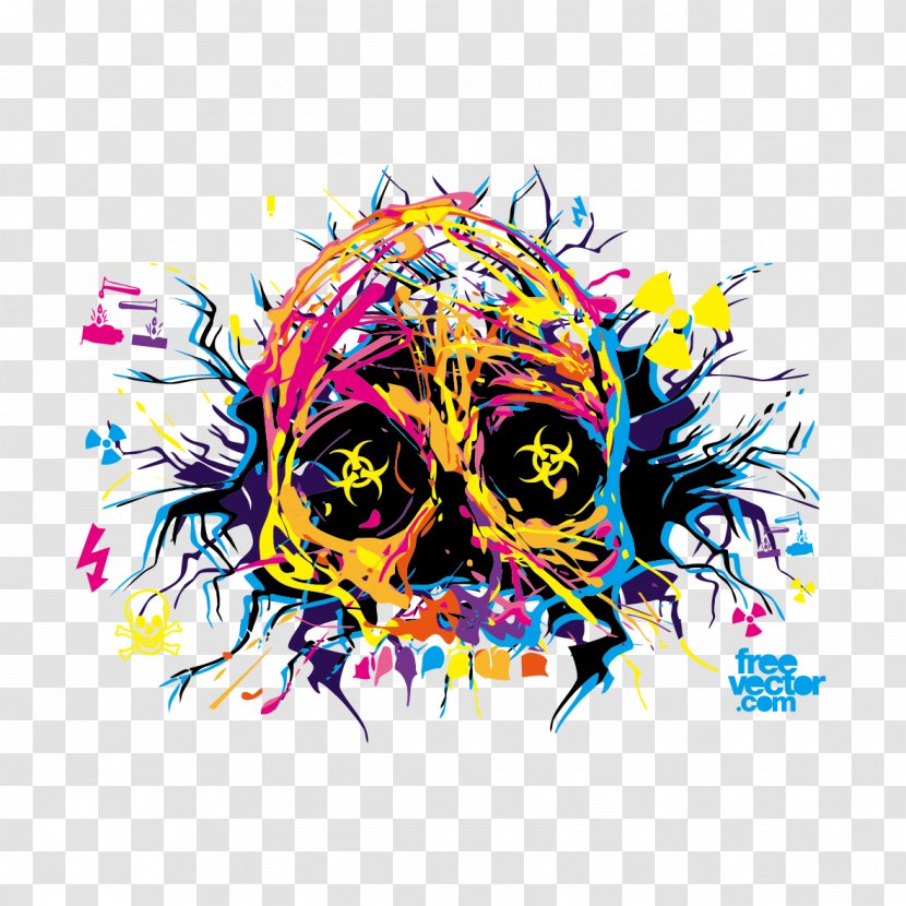Sticker T-shirt Paper Skull - Day Of The Dead - Creative Ghost Festival Transparent PNG