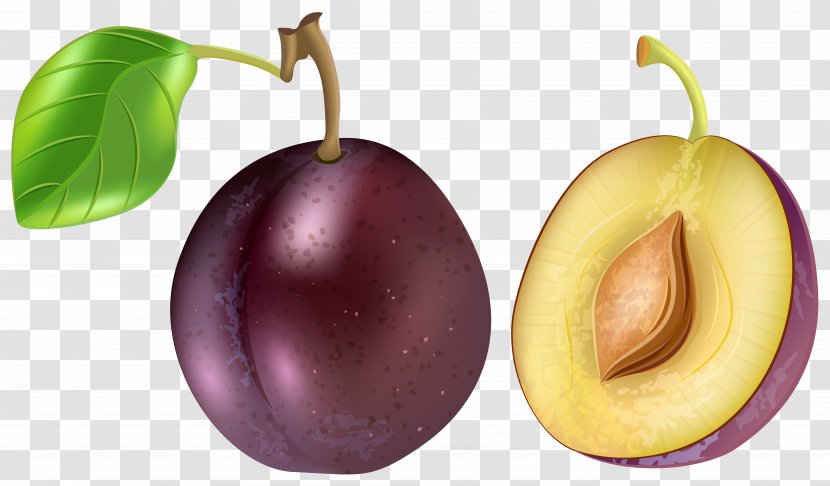 Plum Fruit Clip Art - Animation Transparent PNG