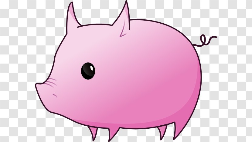 Domestic Pig Free Content The Three Little Pigs Clip Art - Scalable Vector Graphics Transparent PNG