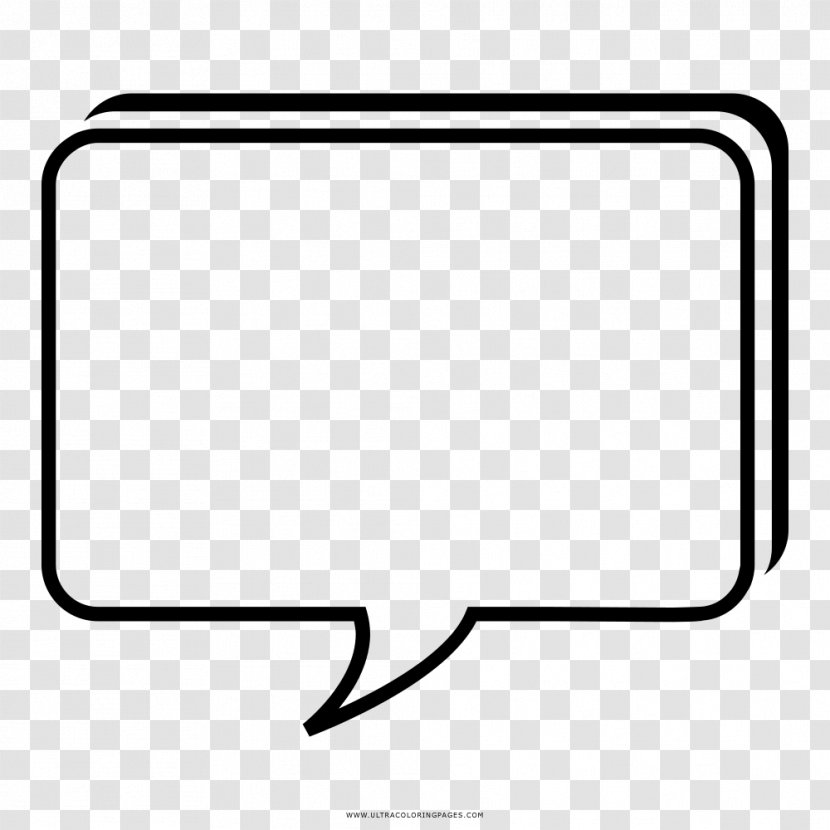 Fumetto Line Art Drawing Speech Balloon Coloring Book - Area Transparent PNG