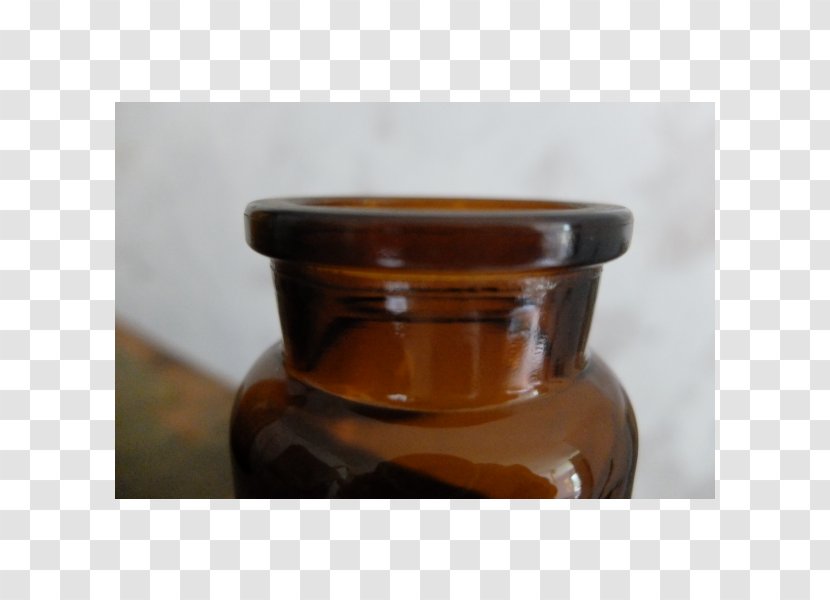 Glass Bottle Caramel Color Brown Lid Transparent PNG
