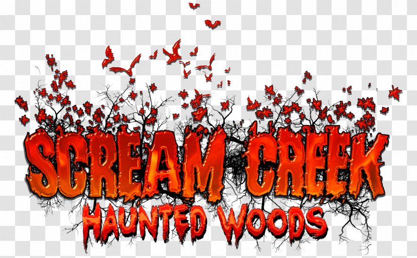 Haunted Circus 3D Attic Arcade Logo Honeysuckle Hill Farm Scream - Brand Transparent PNG