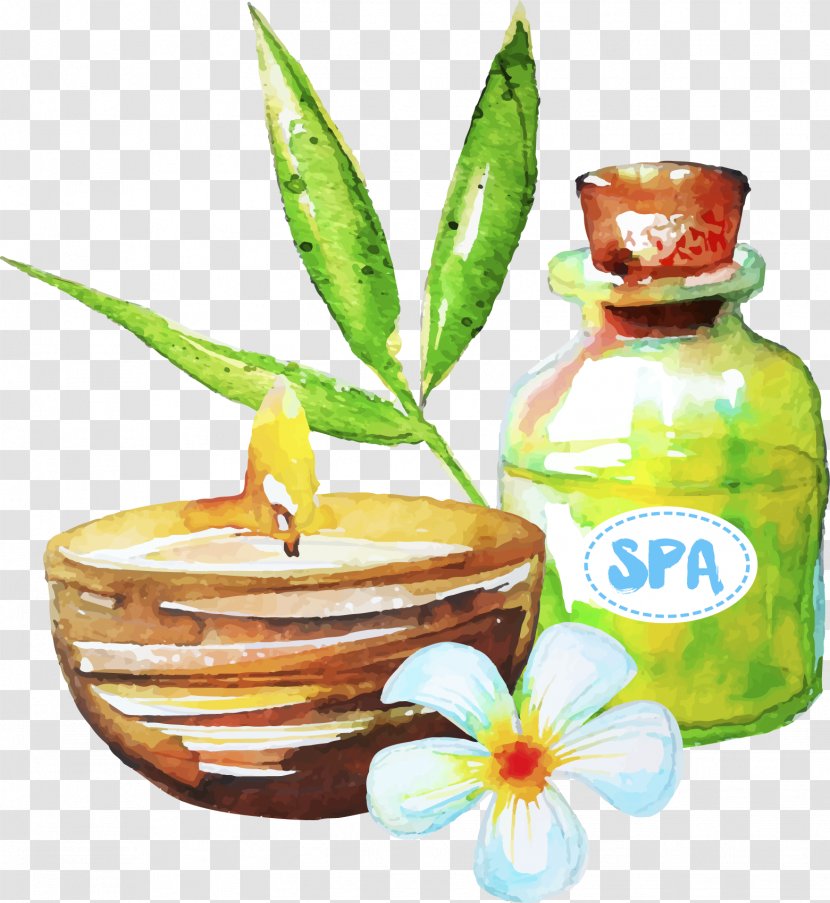 Spa Essential Oil - Drawing Transparent PNG