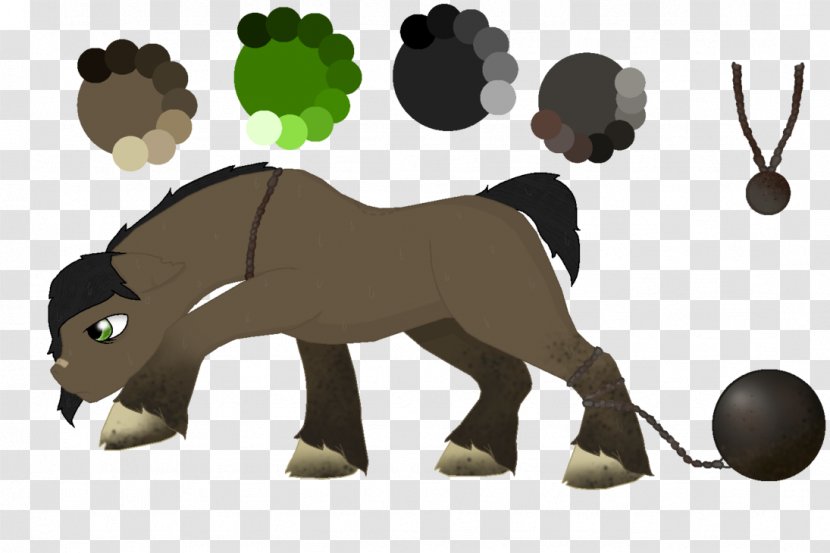 Lion Cattle Mustang Mammal Donkey - Watercolor - Rust Monster Transparent PNG