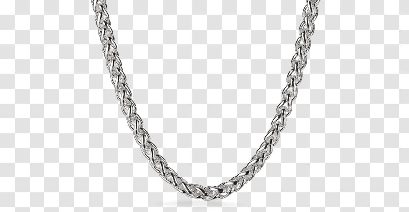 Necklace Silver Chain Jewellery Amazon.com Transparent PNG