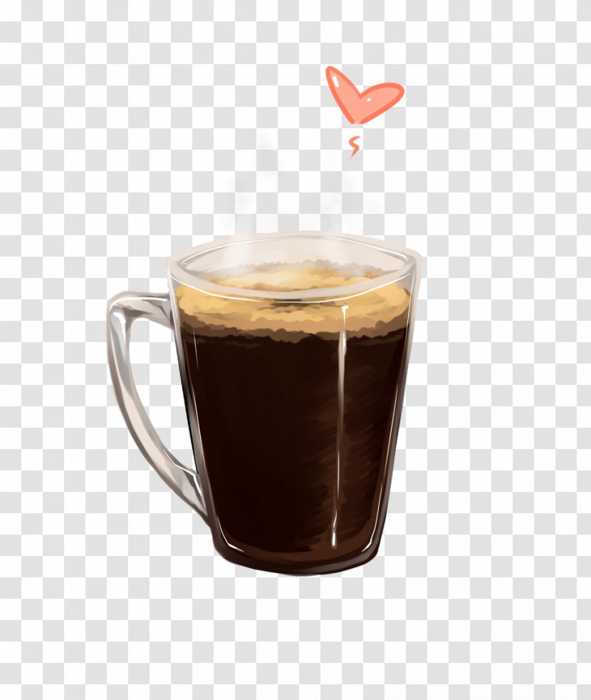 Liqueur Coffee Ristretto Caffè Mocha Espresso Instant - Watercolor Transparent PNG