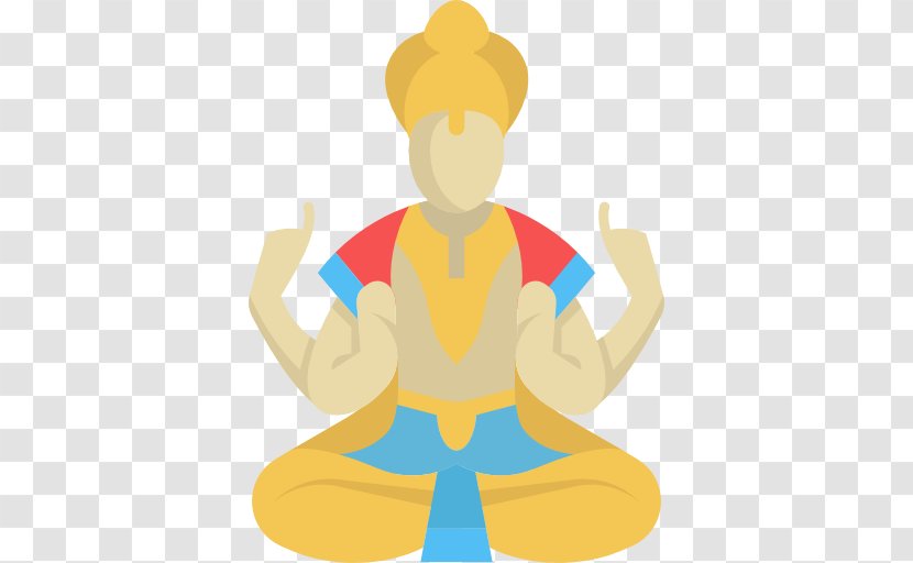 Thumb Human Behavior Physical Fitness Clip Art - Yellow - Hindu Iconography Transparent PNG