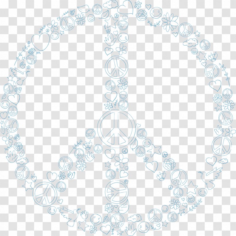 Circle Symbol Oval Pattern - Peace Transparent PNG
