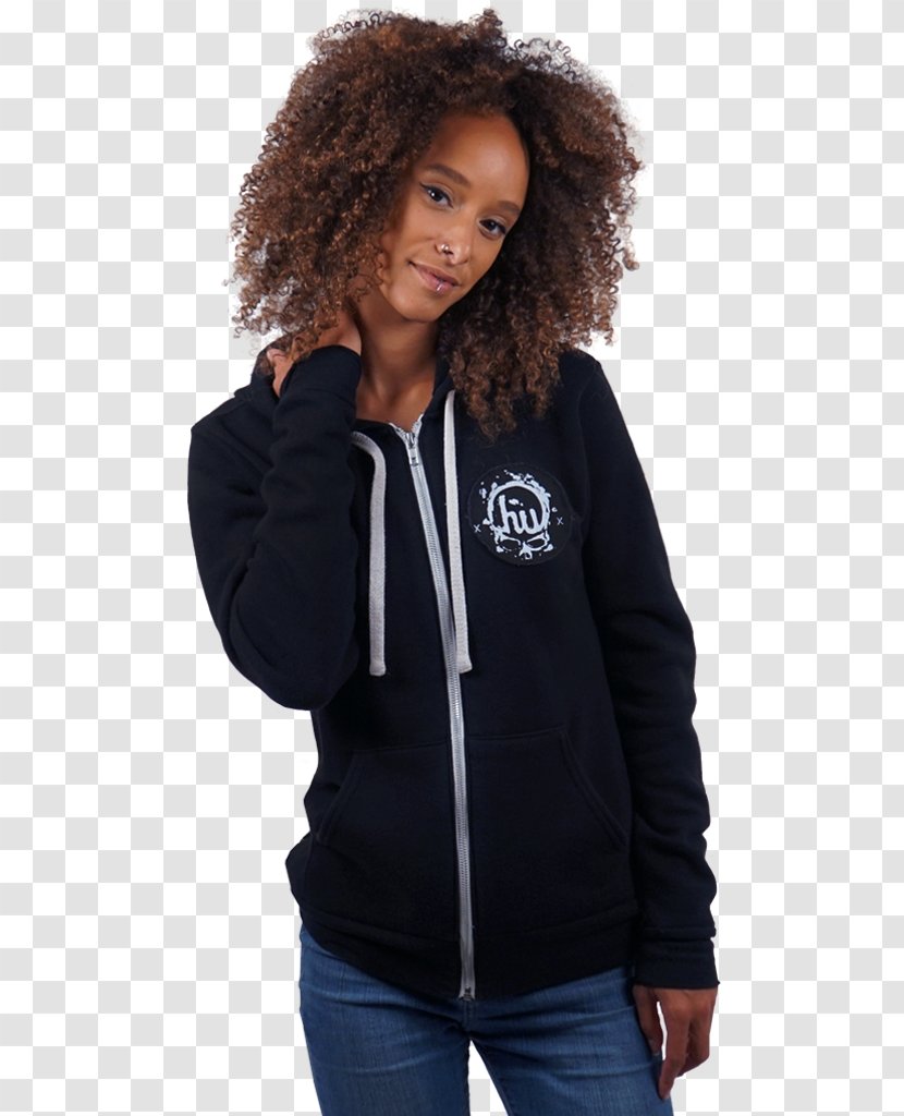 Hoodie T-shirt Zipper Jacket - Hood Transparent PNG