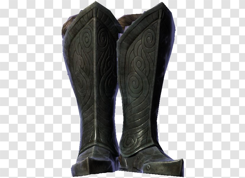 Riding Boot Footwear Cowboy Shoe - The Elder Scrolls Transparent PNG