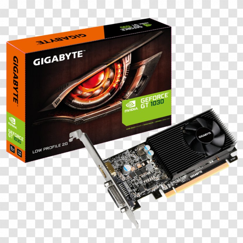 Graphics Cards & Video Adapters NVIDIA GeForce GT 1030 GDDR5 SDRAM 710 - 64bit Computing - Computer Transparent PNG
