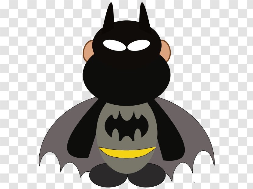 Batman Joker Clip Art - Cat Like Mammal - Monkey Drawing Transparent PNG