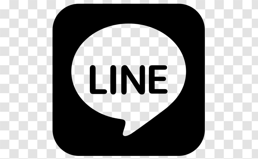 LINE Font Awesome - Facebook Messenger - Soft Lines Transparent PNG