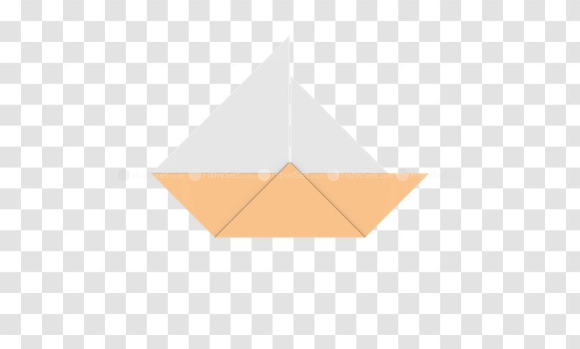 Line Triangle - Half Fold Transparent PNG